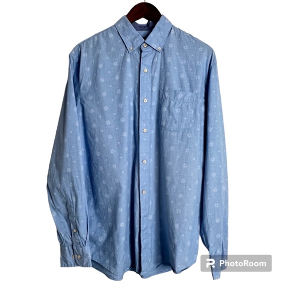 3 Crown & Ivy Long Sleeve Button Down Shirts Striped Plaid Floral Print Mens M - Picture 3 of 16